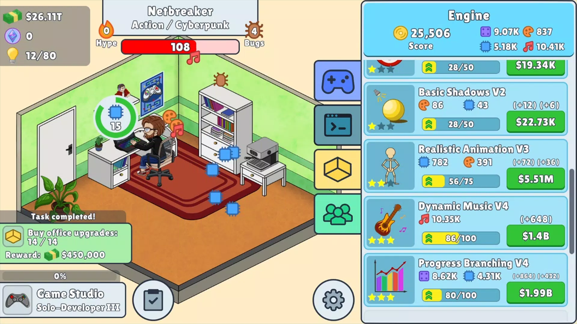 Idle Game Dev Simulator Screenshot 1 