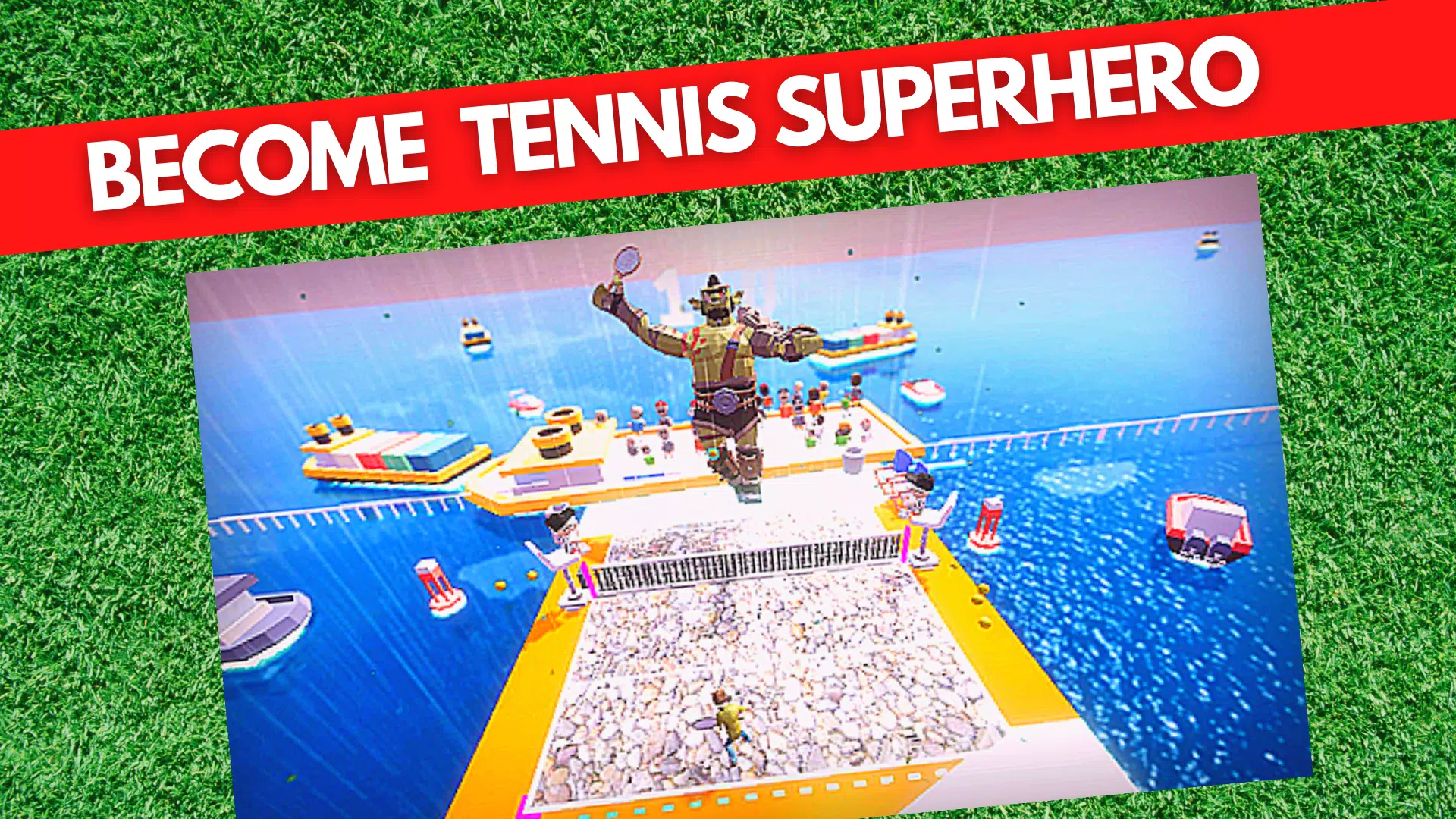 Tennis Superhero Battle Screenshot 2 