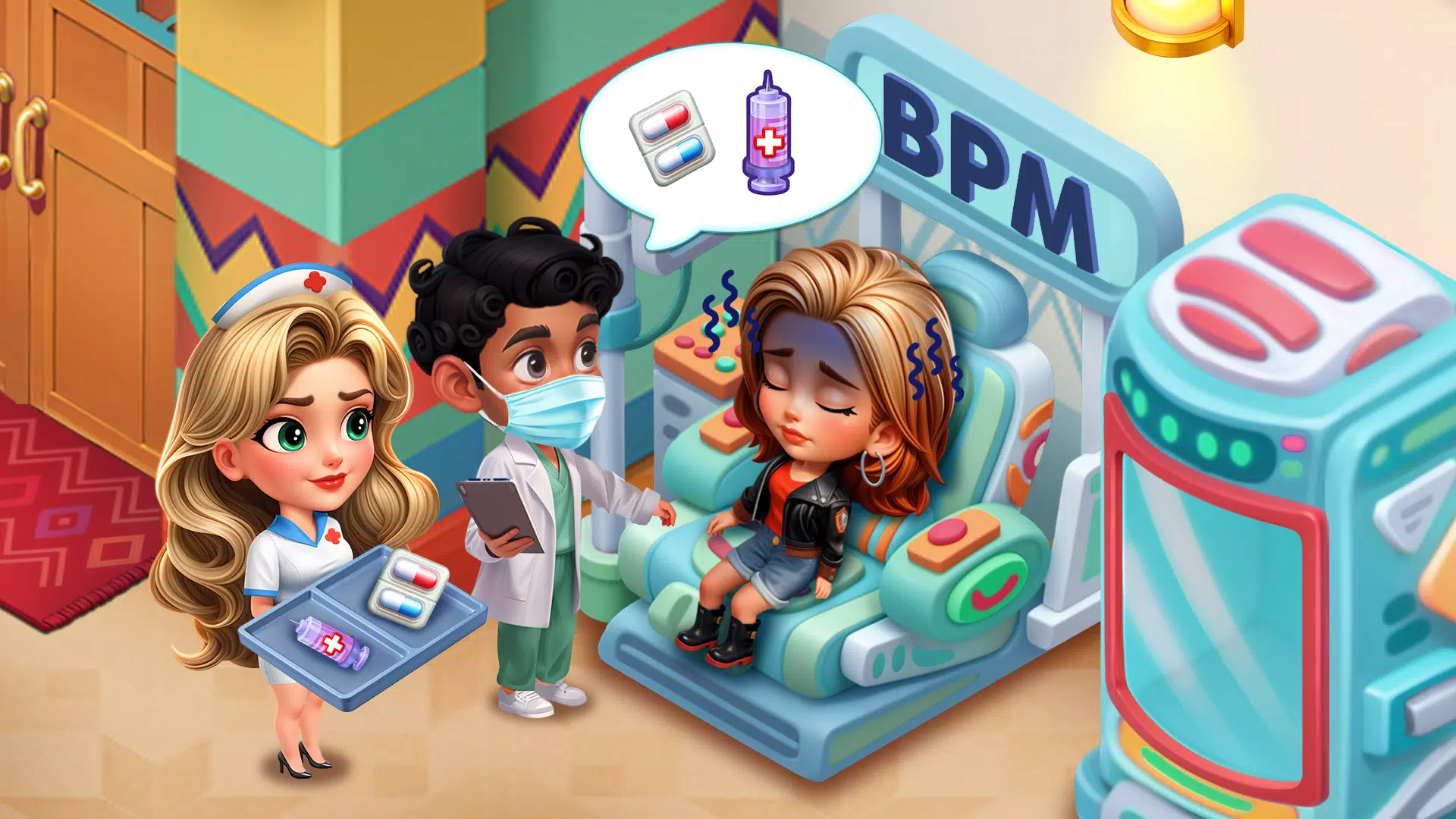 Nurse Rush:Hospital Game Screenshot 3