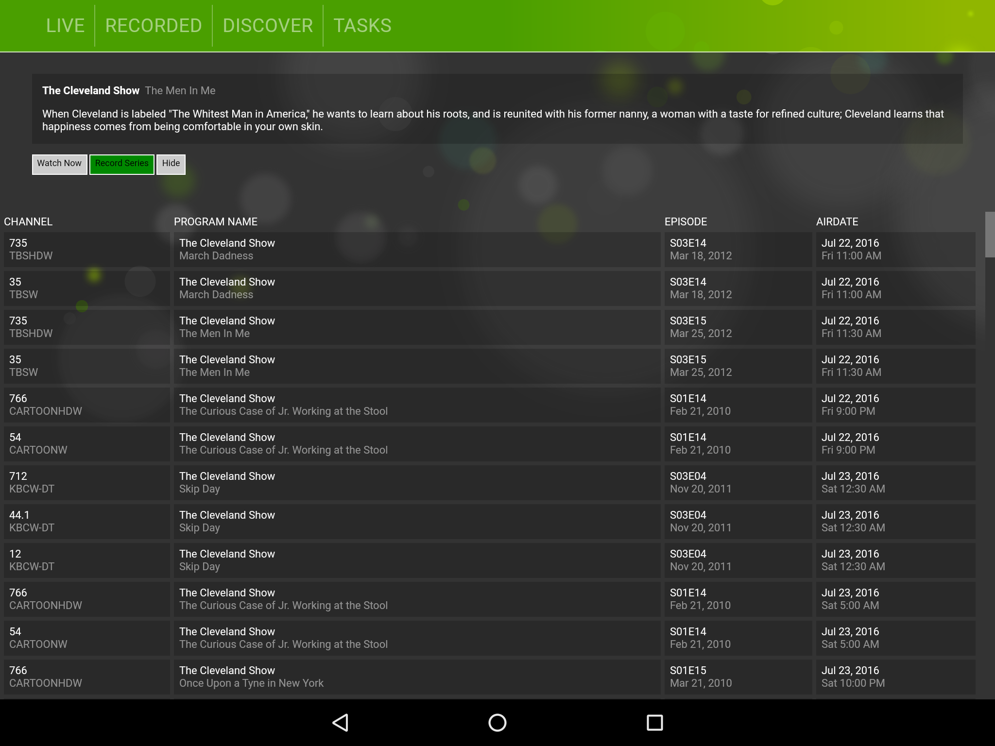 HDHomeRun Screenshot 7