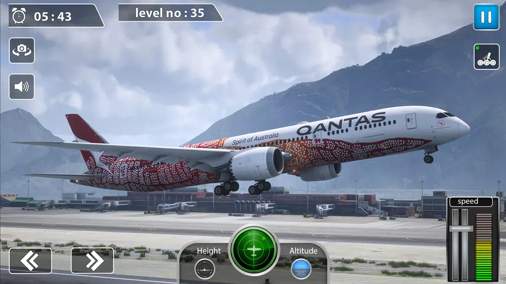 Airplane Flight 3d Simulator Screenshot 4 