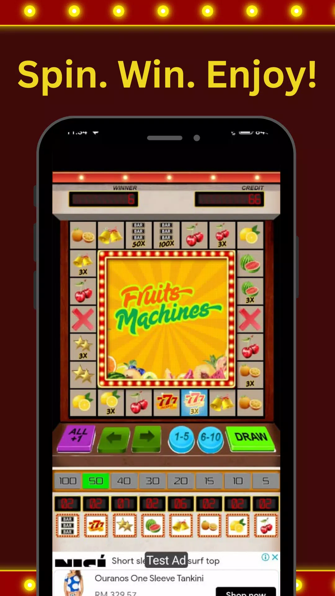 Fruits Machines Screenshot 6 