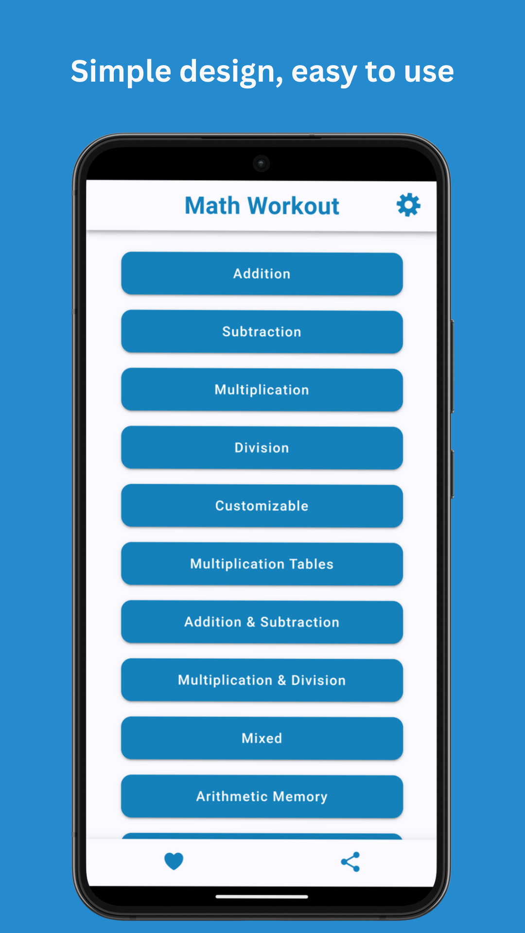 Math Workout - Math Games Screenshot 1 