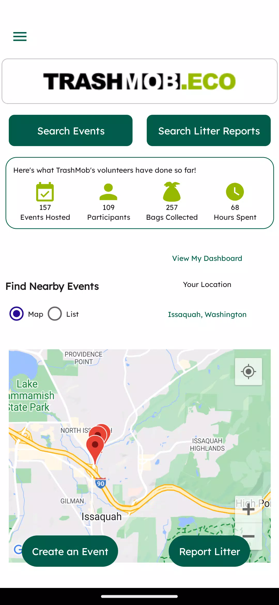 TrashMob.eco Screenshot 1 