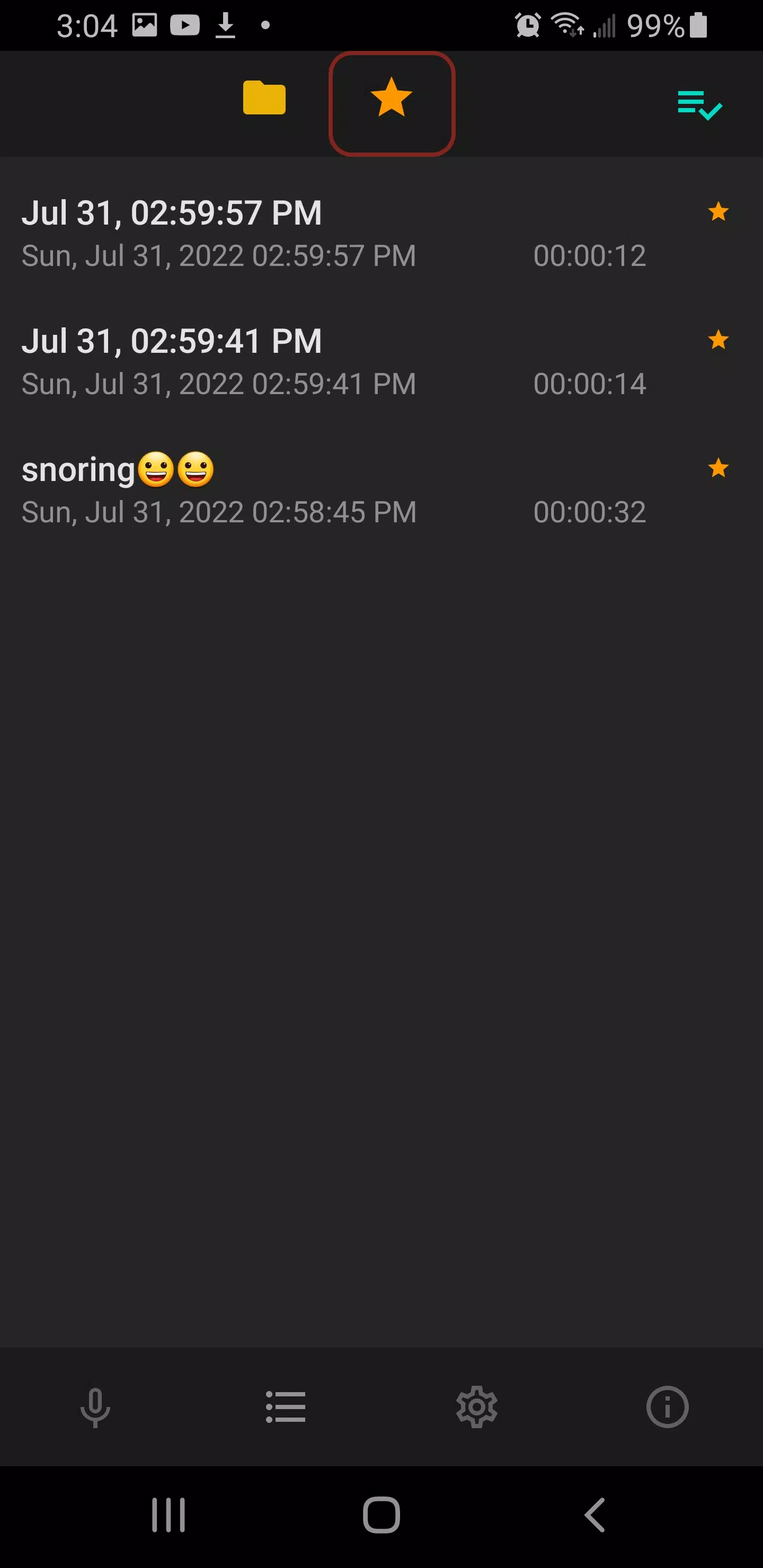 Sleep Recorder Screenshot 6 
