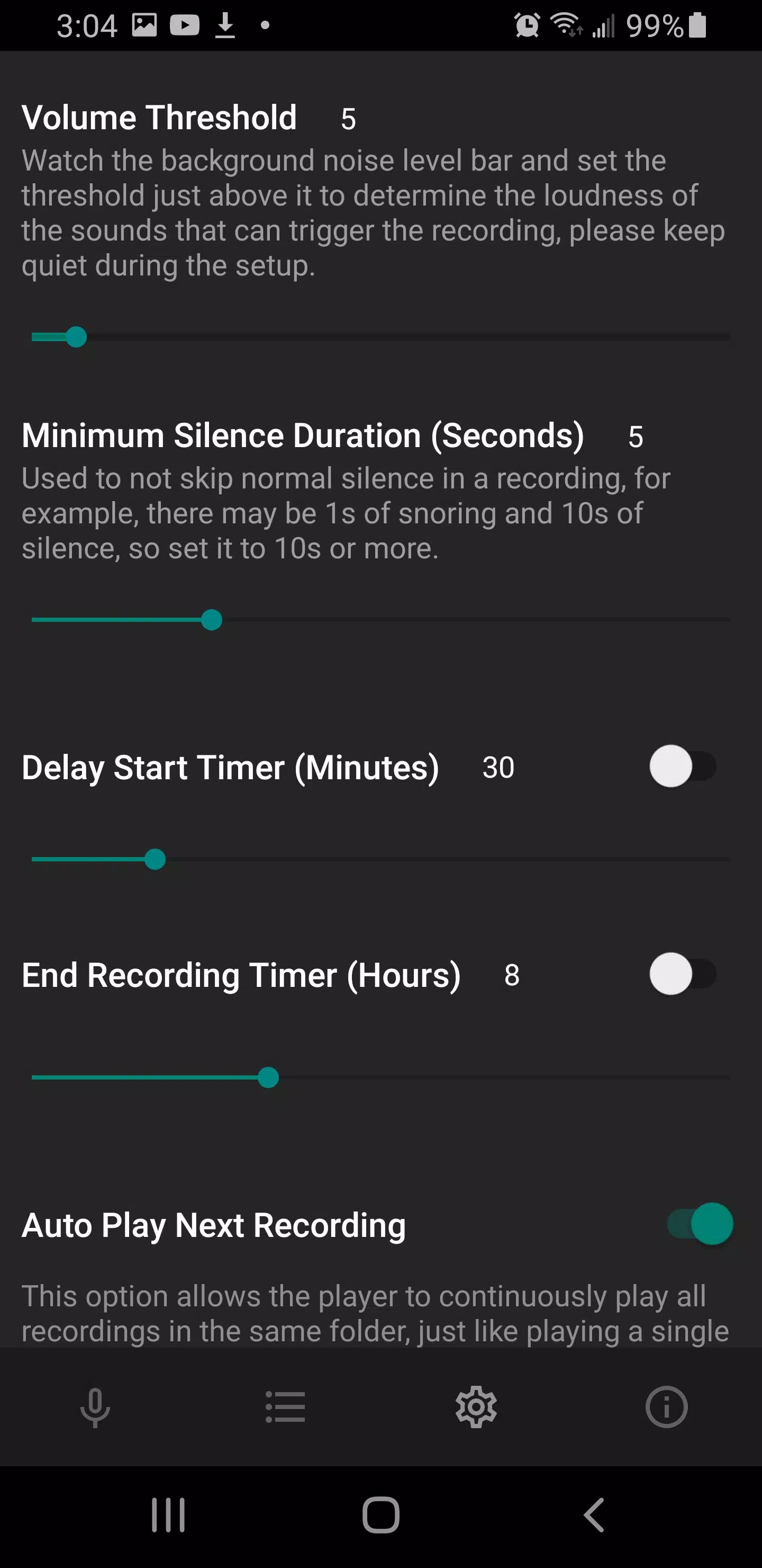 Sleep Recorder Screenshot 7 