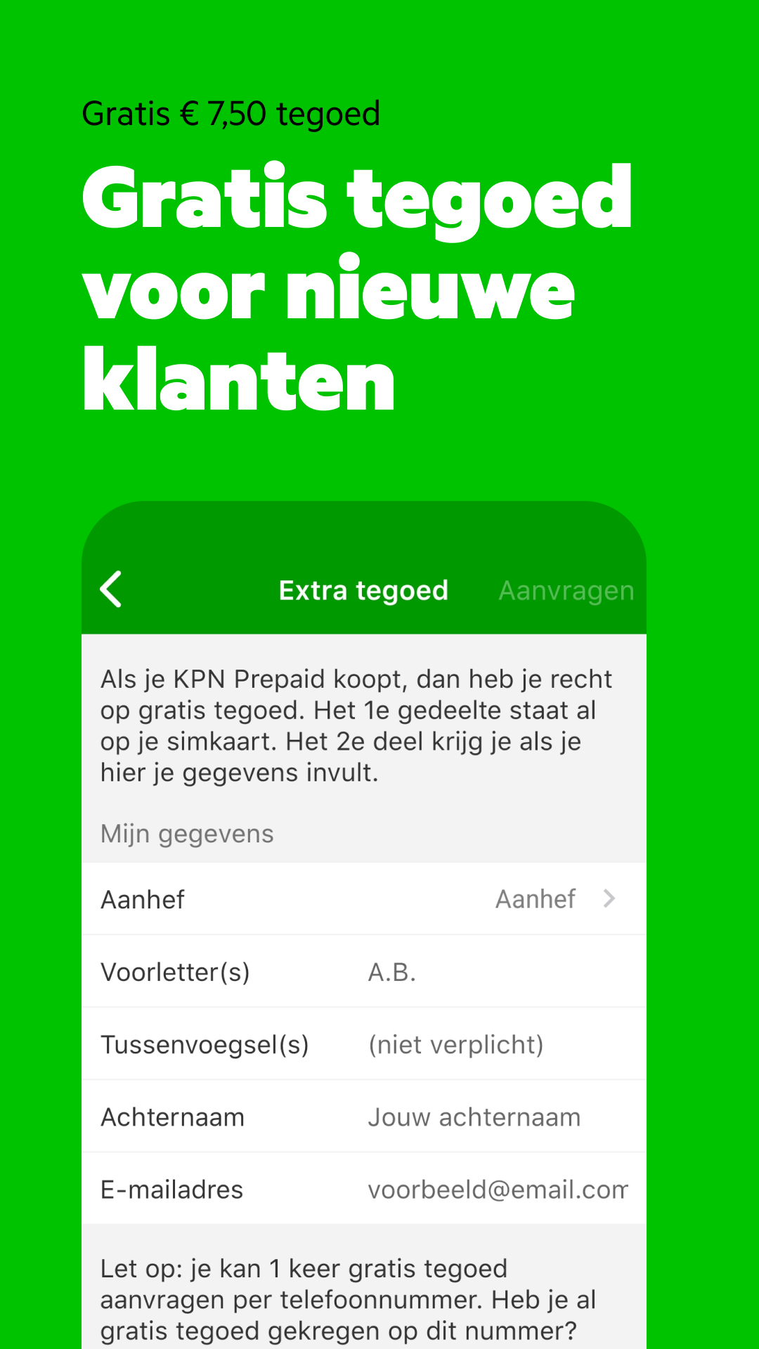 KPN Prepaid Screenshot 6
