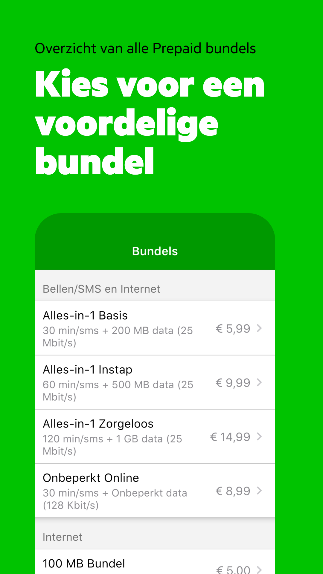 KPN Prepaid Screenshot 4