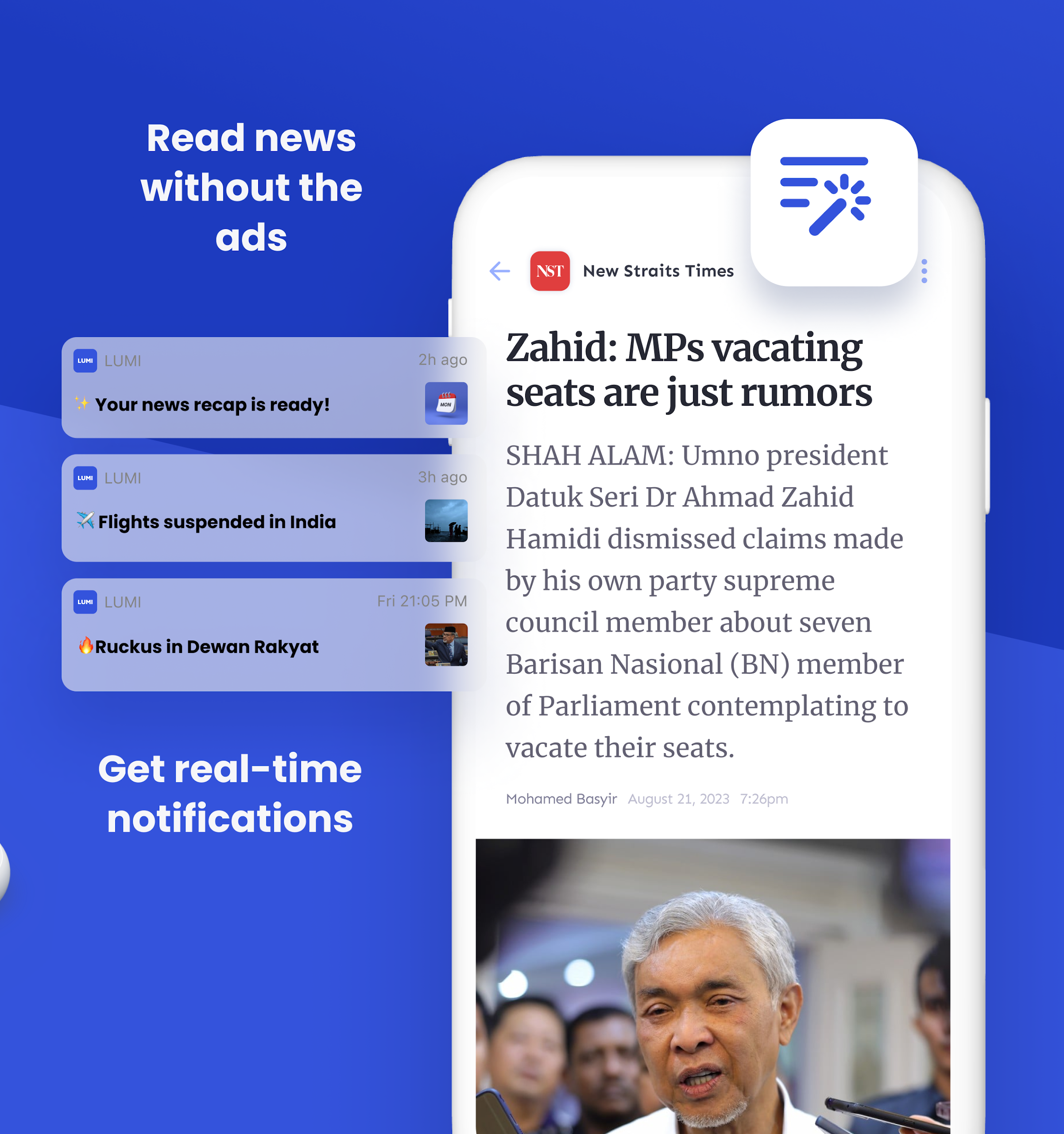Lumi News Screenshot 2