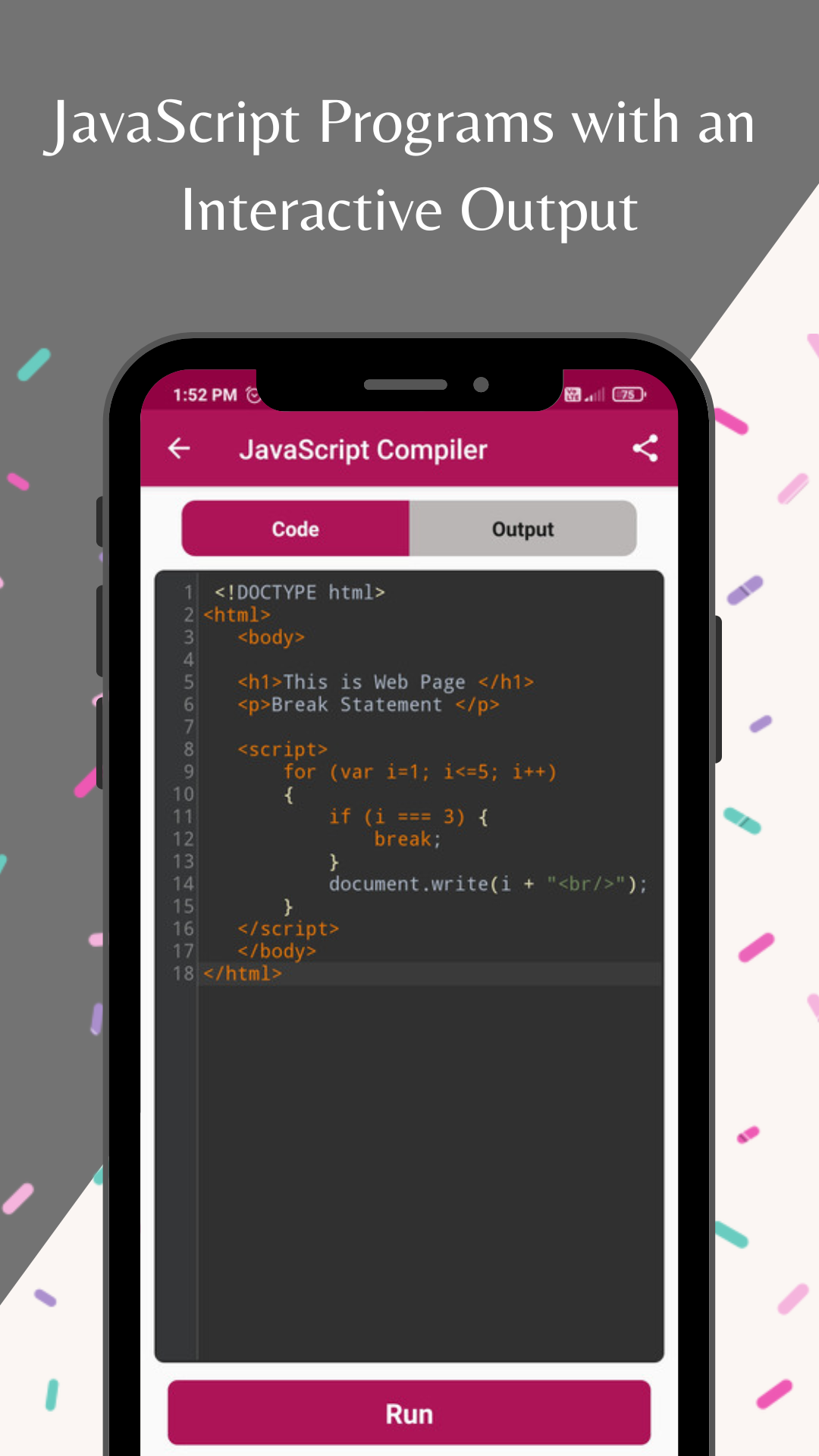 JavaScript Screenshot 5