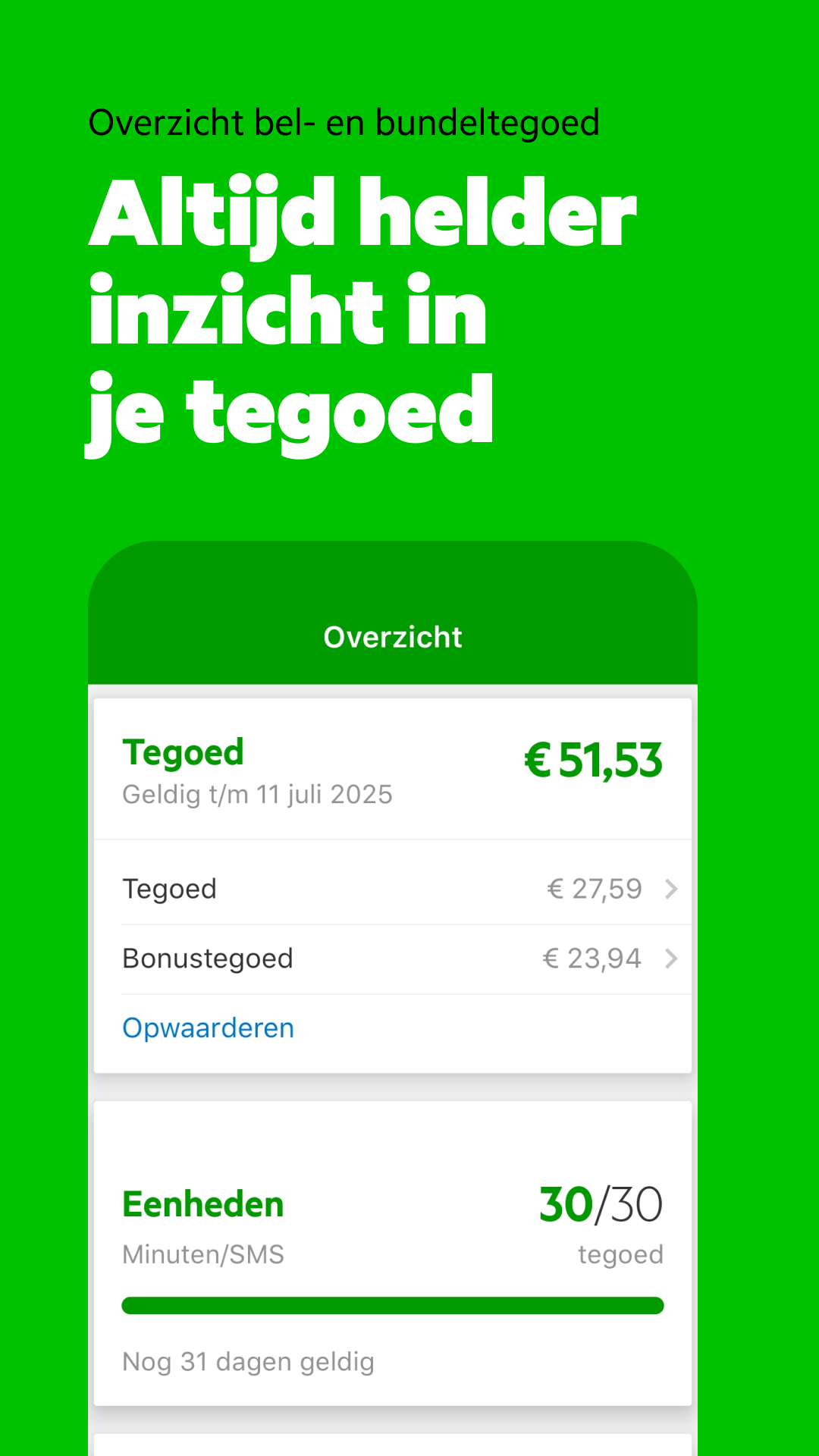 KPN Prepaid Screenshot 2