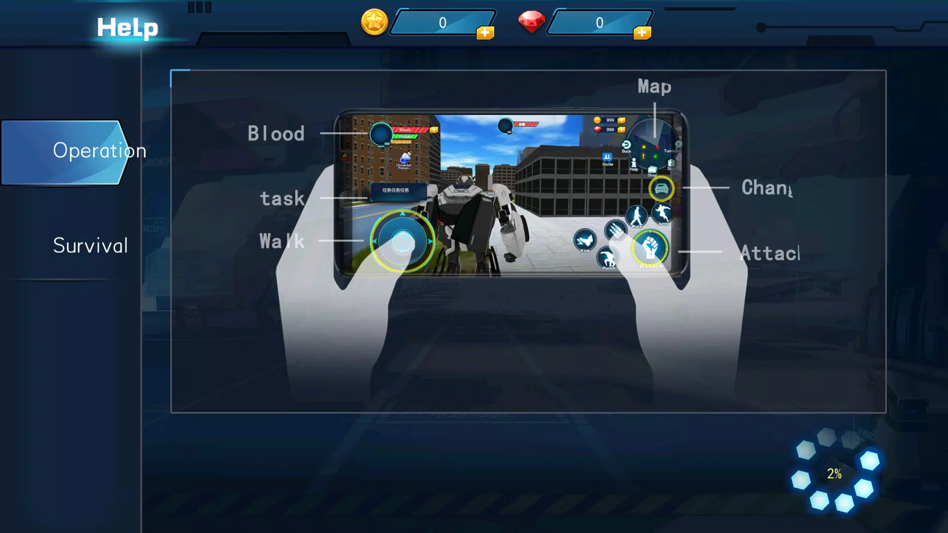 Mech Transformation Open World Screenshot 2