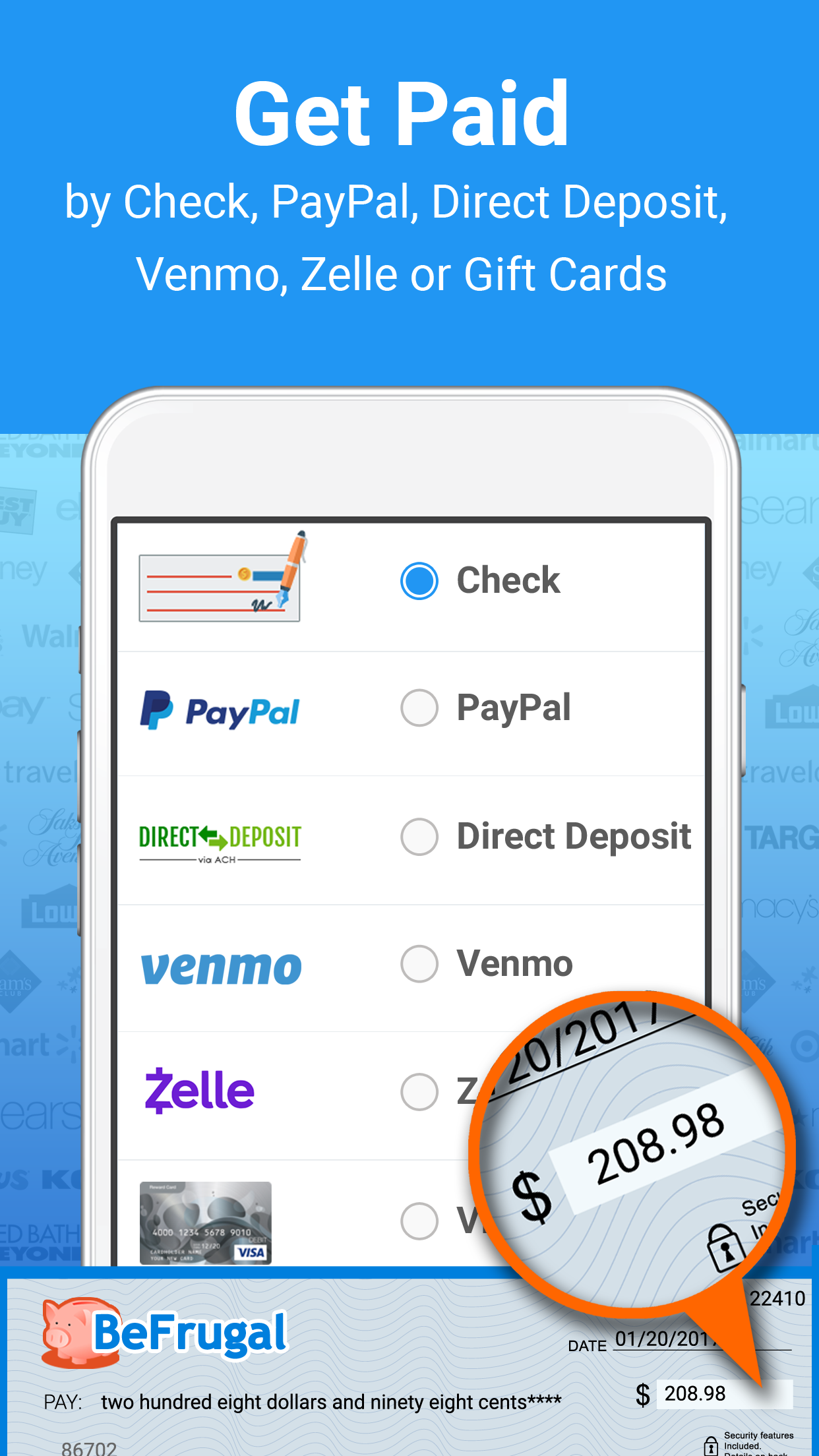 BeFrugal Cash Back & Coupons Screenshot 5 