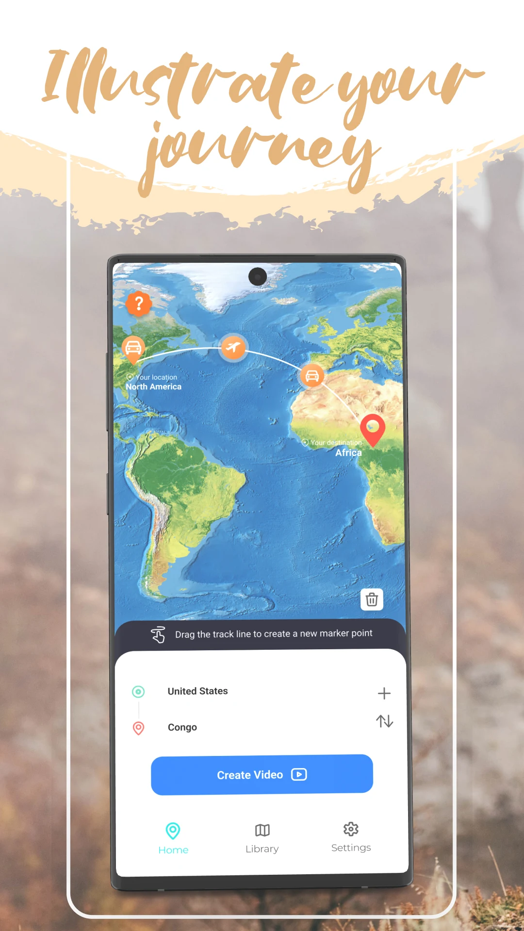 TravelRoute: My Journey Boast Screenshot 1 