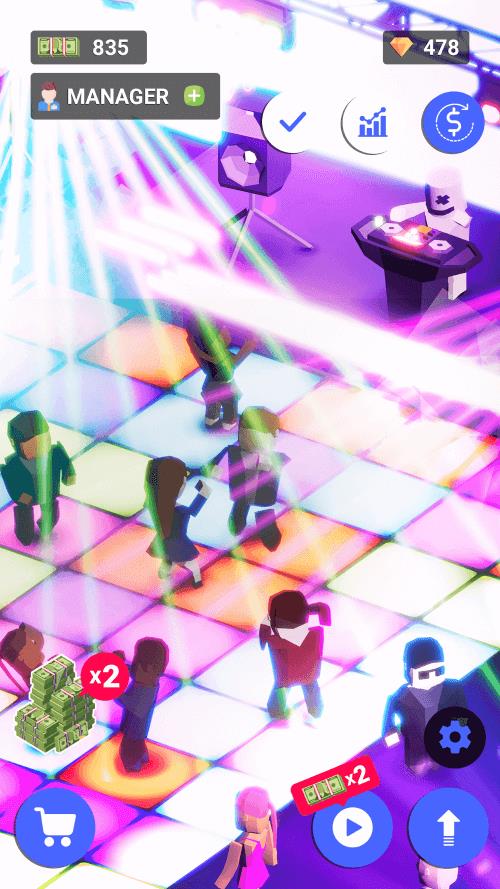 Nightclub Empire. Disco Tycoon Screenshot 2