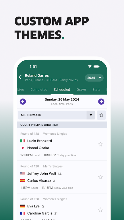 TNNS: Tennis Live Scores Screenshot 4