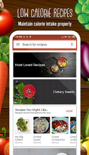 Low Calorie Recipes Screenshot 1