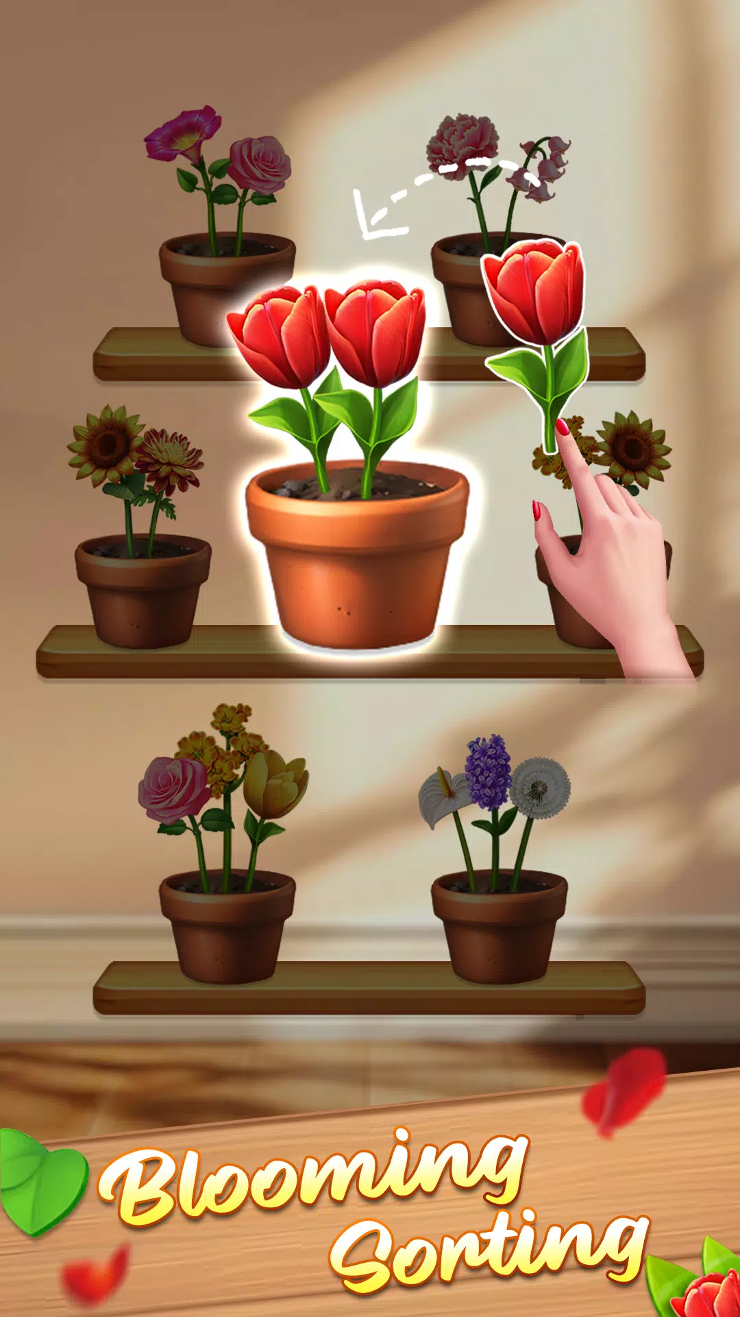 Blossom Match-Flower Sort Game Screenshot 2
