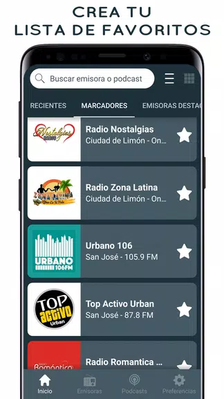 Radios de Costa Rica Online Screenshot 3 