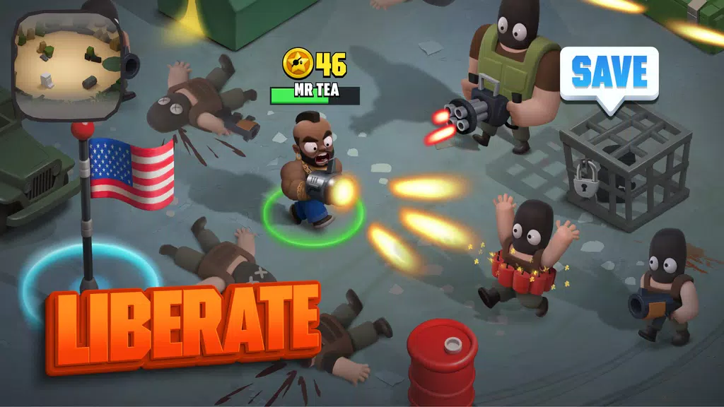 Bro Royale: Mayhem Shooter Screenshot 1