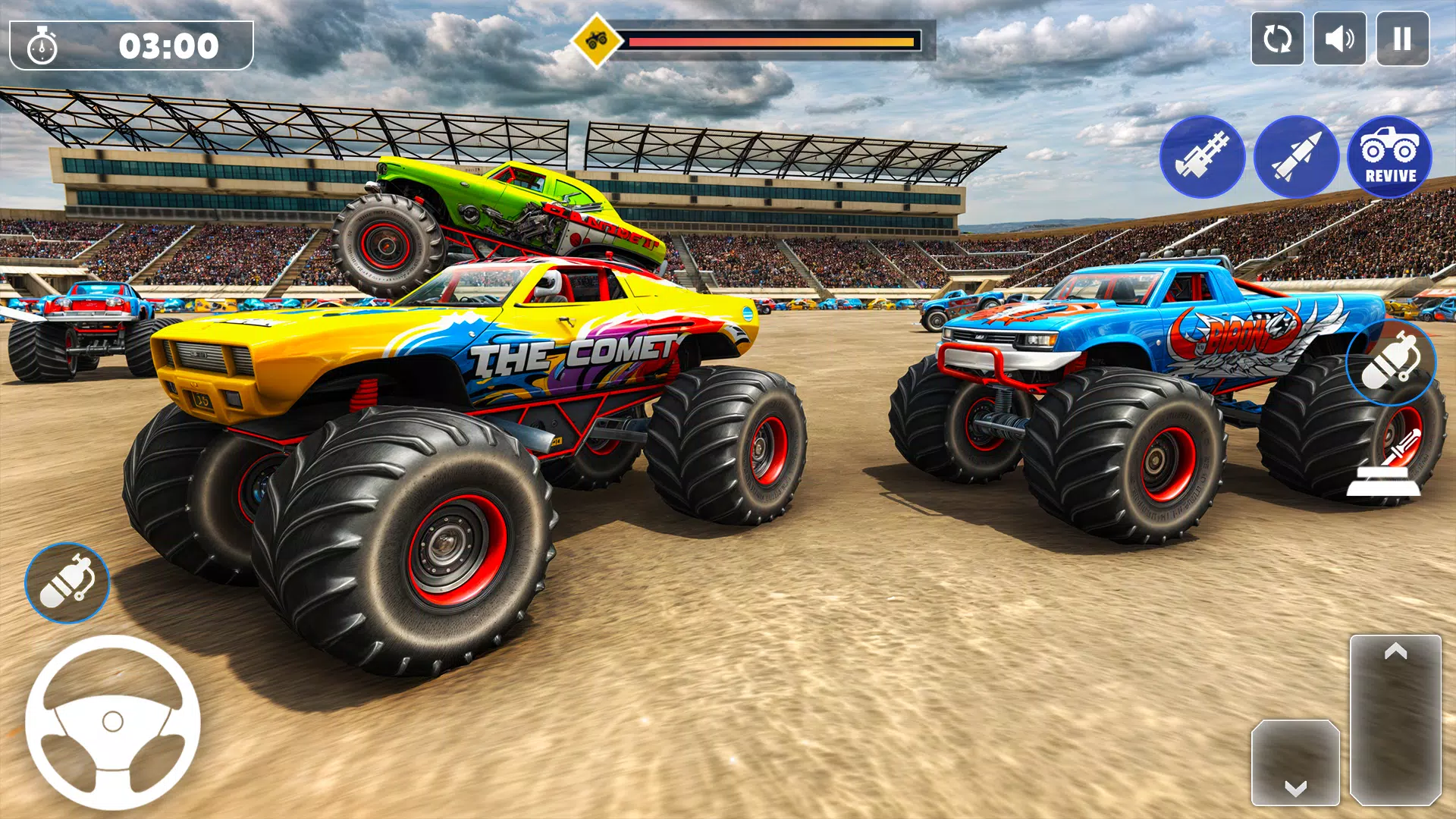 Extreme Monster Truck 4x4 Game Screenshot 2