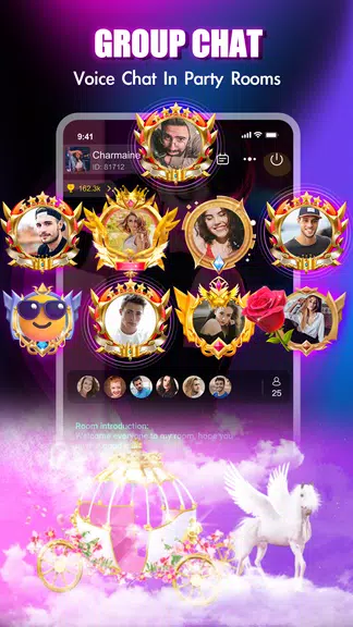 SUGO:Voice Live Chat Party Screenshot 1