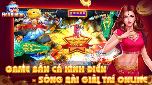 Bắn Cá Nổ Hũ Ăn Xu - Sòng Bạc Screenshot 1 