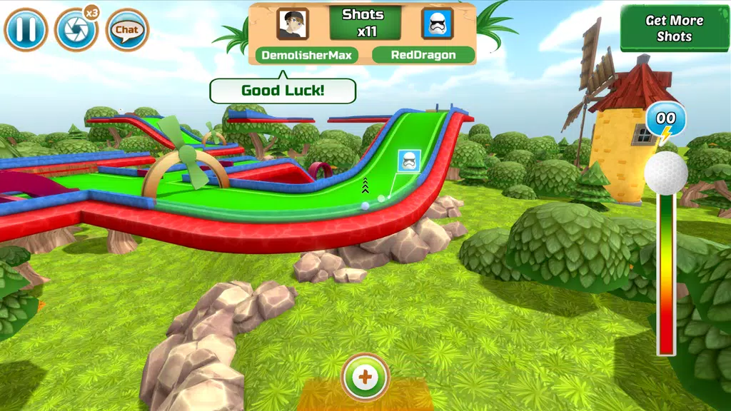 Mini Golf Rival Cartoon Forest Screenshot 1 