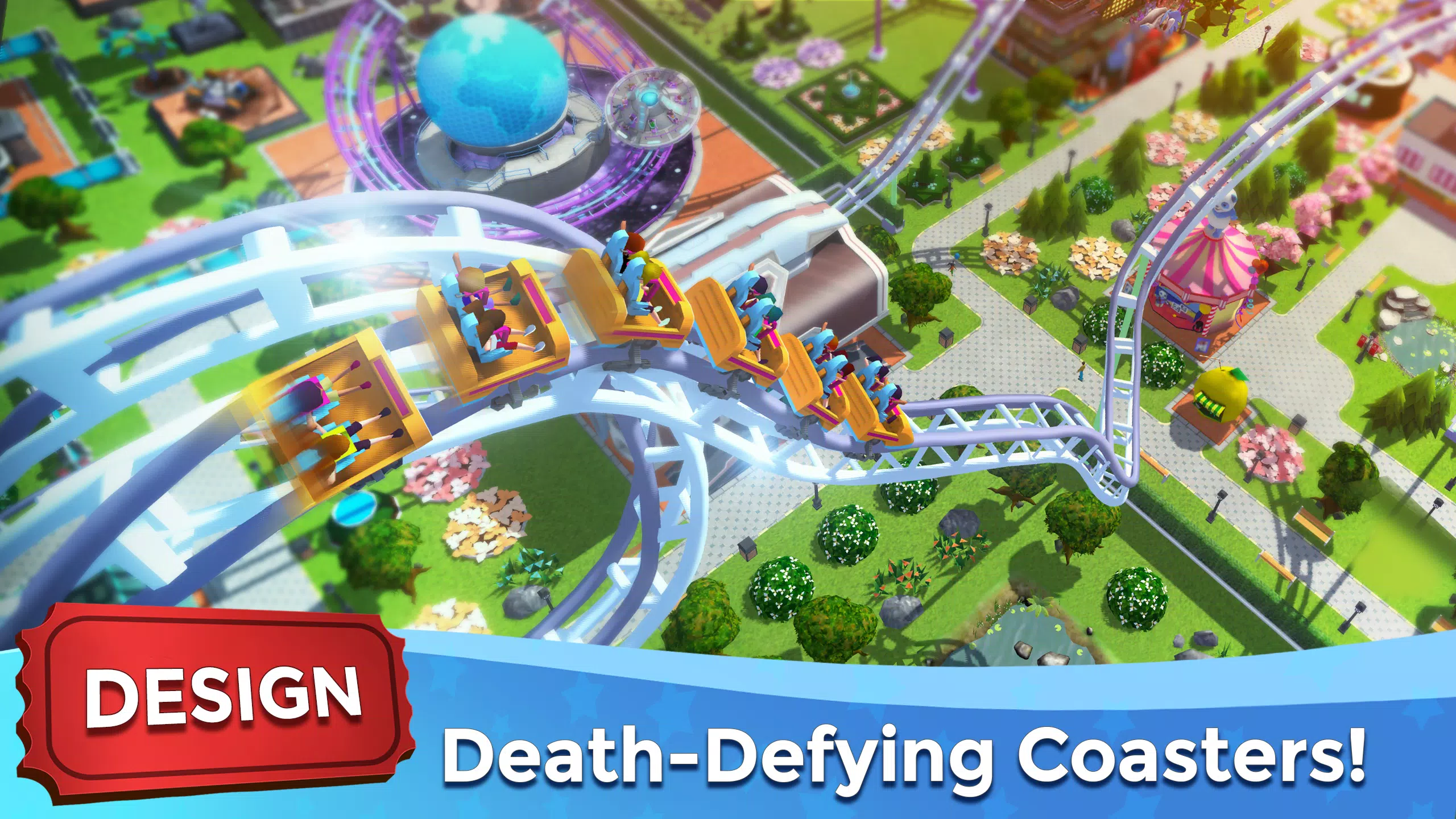 RollerCoaster Tycoon Touch Screenshot 3