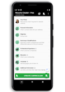 Resume Creator - Professional Screenshot 3