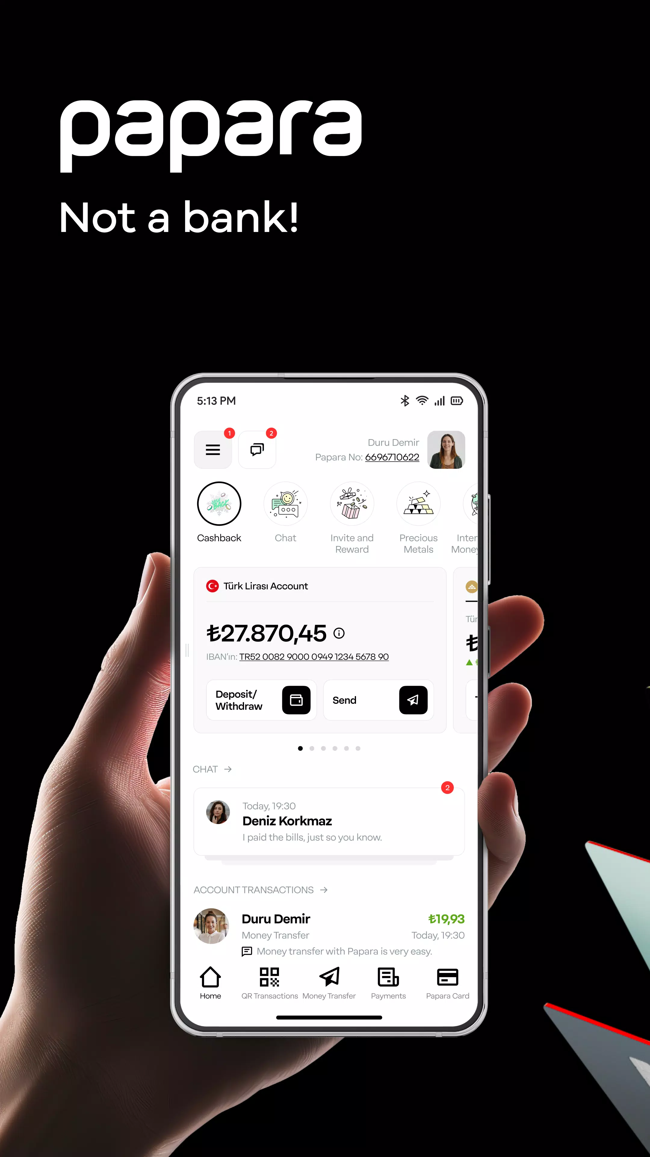 Papara Screenshot 1 