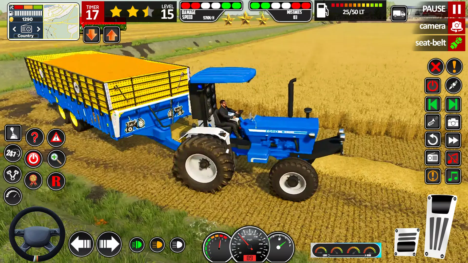 Real Tractor Farming Game 2024 Screenshot 4