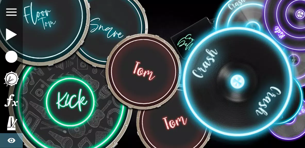 Drum Solo Studio: drums set Screenshot 2 