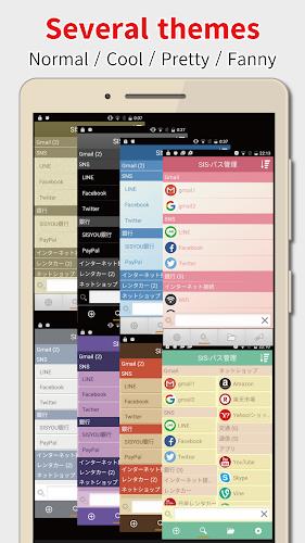 SIS Password Manager Bio-Auth. Screenshot 3