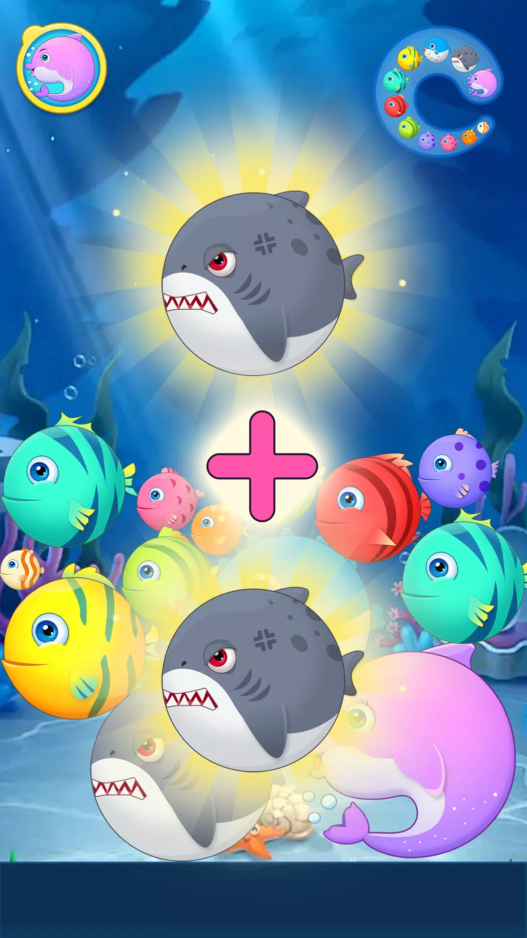 Deep Ocean Merge Screenshot 2