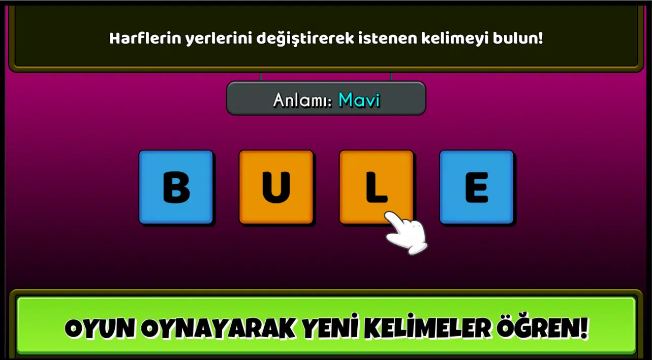 İngilizce Kelime Oyunu Screenshot 2