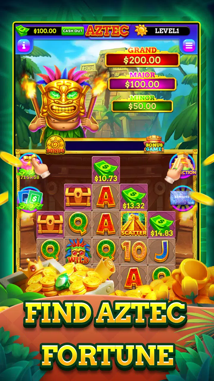 Aztec Magic : Jackpot Rush Screenshot 1 