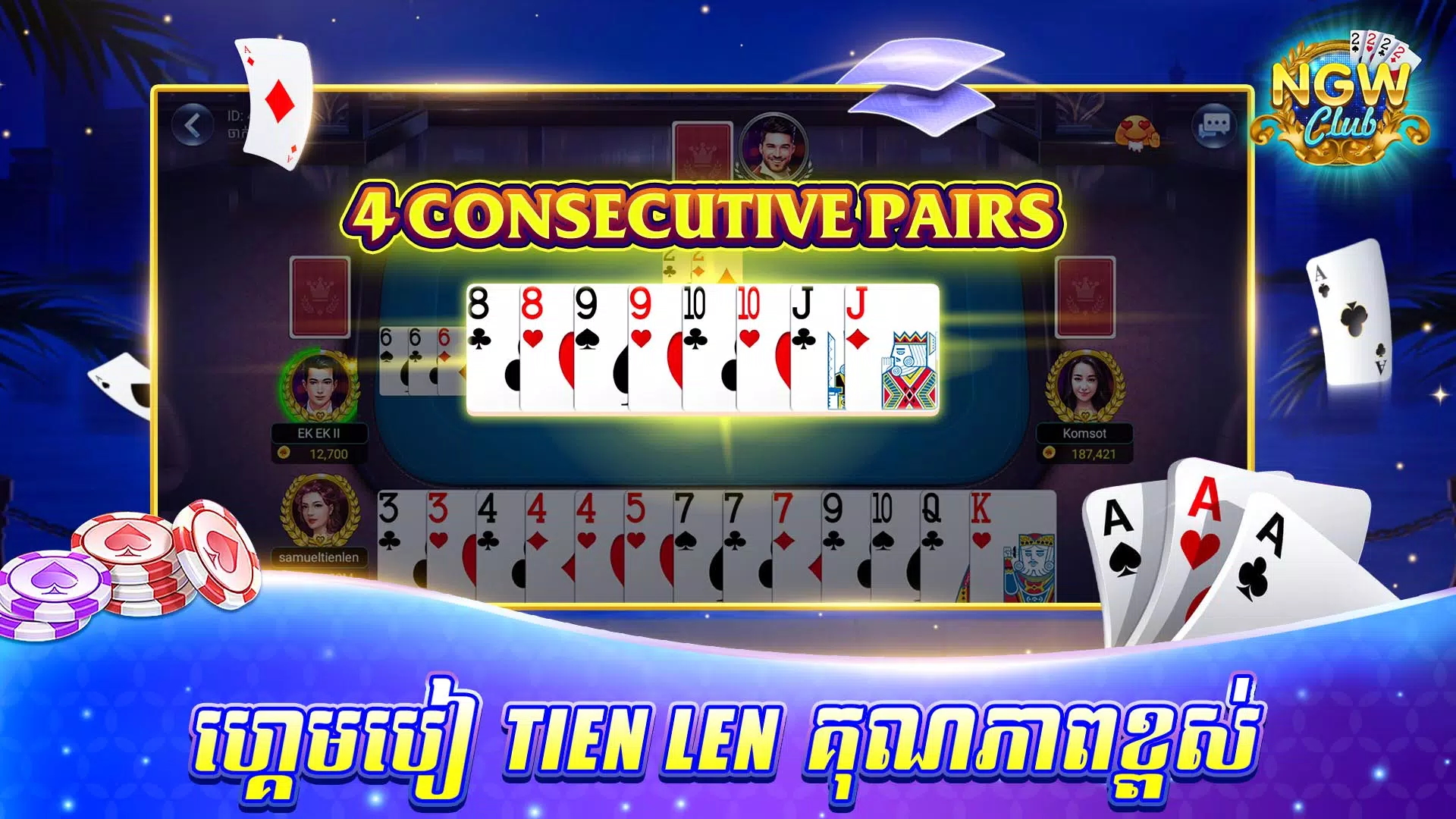 NGW Club - Tien len, Slots Screenshot 4