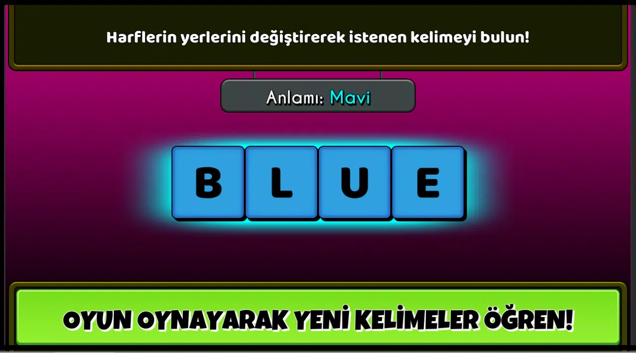 İngilizce Kelime Oyunu Screenshot 3
