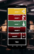 Boxing timer (stopwatch) Screenshot 5