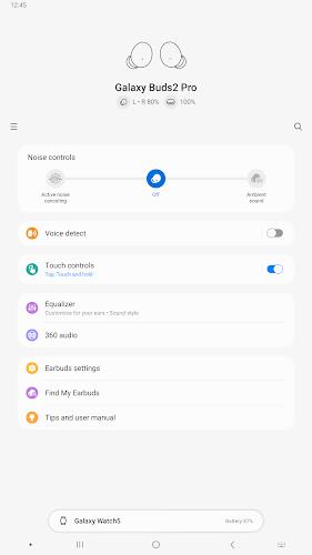 Galaxy Buds2 Pro Manager Screenshot 8