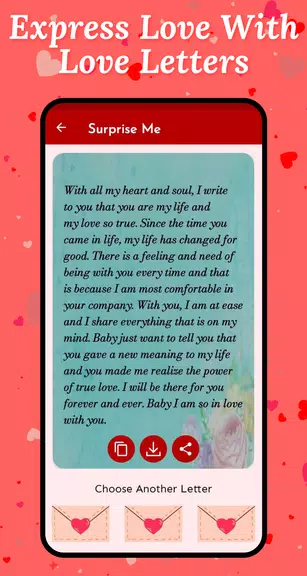 Love Letters & Love Messages Screenshot 4