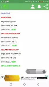 VIP 2+ Odds Screenshot 4