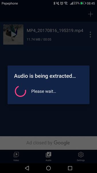 Audio Extractor Screenshot 3