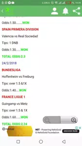 VIP 2+ Odds Screenshot 3