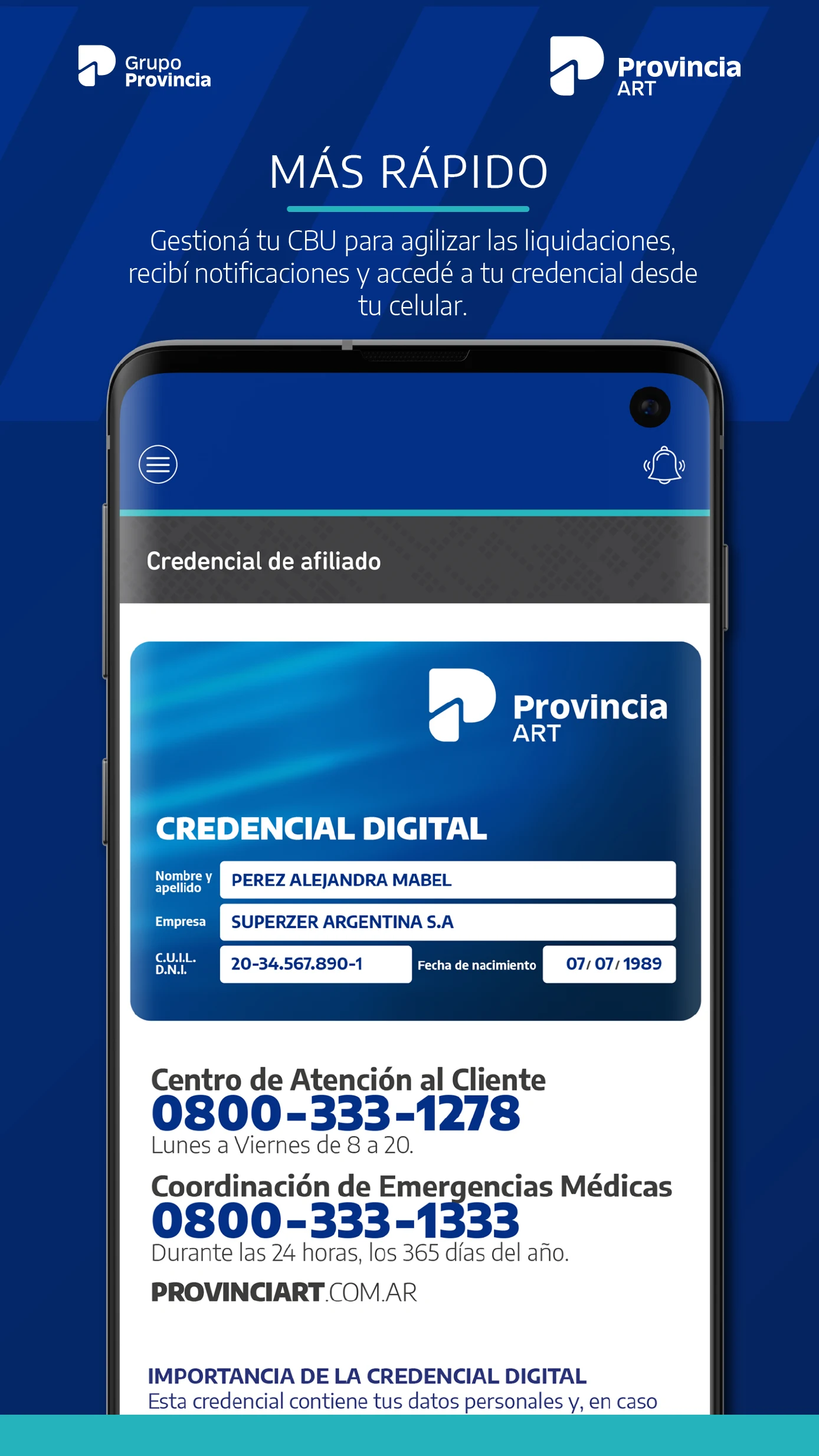 Mi ART - Trabajadoras/es Screenshot 3