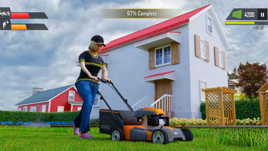 Mowing Simulator - Lawn Grass Screenshot 4