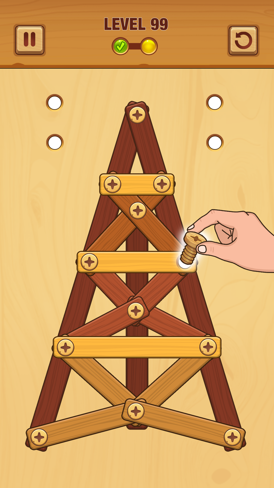 Wood Nuts: Nuts & Bolts Screenshot 2