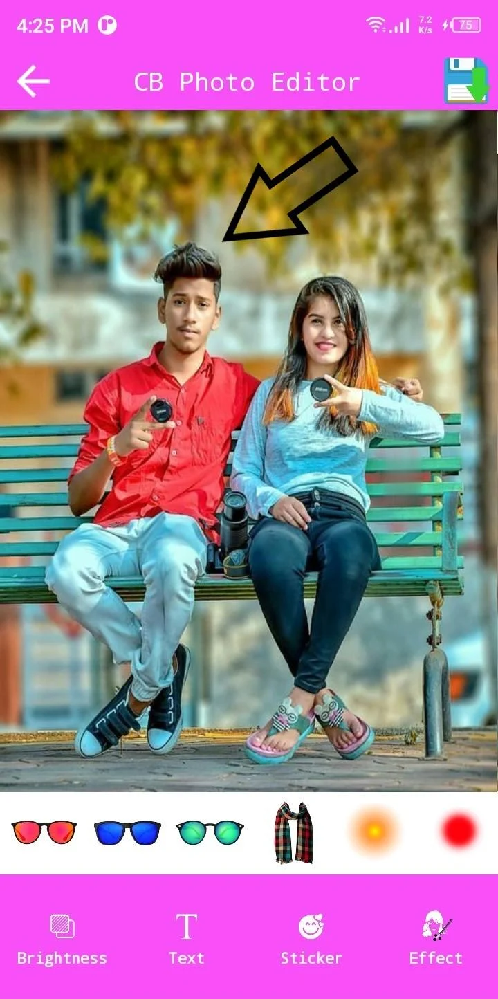 CB Girlfriend Photo Editor Screenshot 4