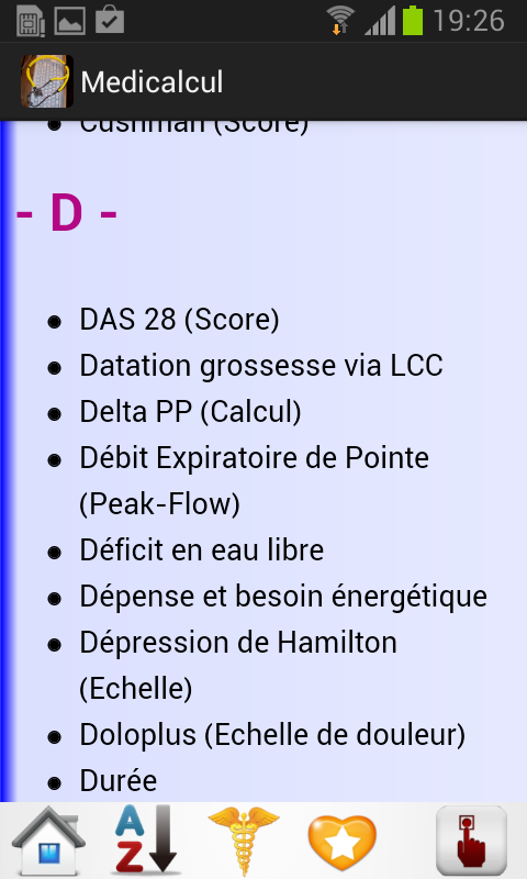 Medicalcul Screenshot 2 